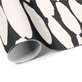 White black dot pattern. shibori circle seamless.  geschenkpapier (Rolleneckpunkt)