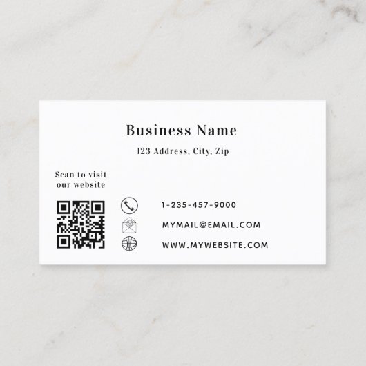 White Black Gold - Code-Geschäft Rabattkarte (Rückseite)