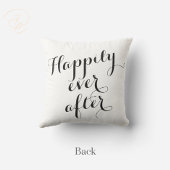 White Black Mr & Mrs Wedding Pillow Keepake Gesche Kissen