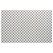 White Black Polka Dots Textile Stoff (Fat Quarter (45,7 x 55,9 cm))