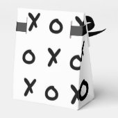 White & Black X O XO X&O's Trendy Niedlich Geschenkschachtel (Rückseite)