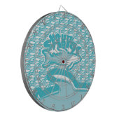 WHITE/ BLANCO TIBURON/SHARK BY MASANSER DARTSCHEIBE (Vorderseite Links)