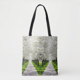 "White Bloom Arch - Die Eleganz der Natur in einem Tasche