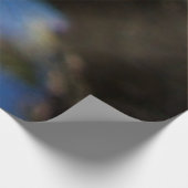 White Blossom Cluster Frühlingsblühende Birnbaum Holzposter (Ecke)