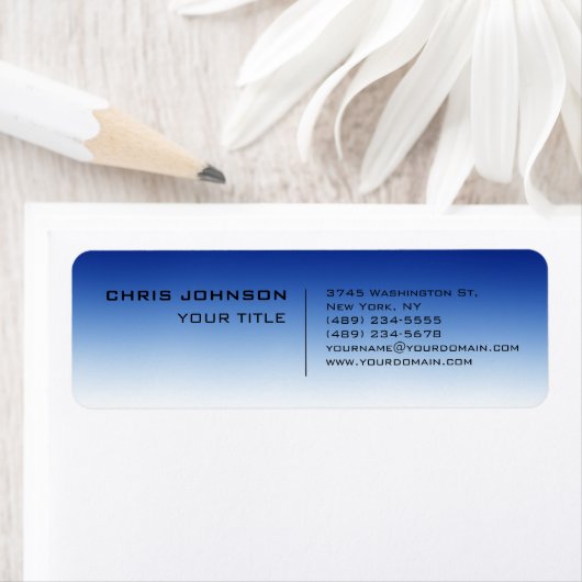 White Blue Contemporary Consultant (Insitu)