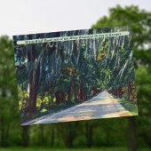 White Bluff Rd Beautiful Dr. Savannah GA Historic Postkarte