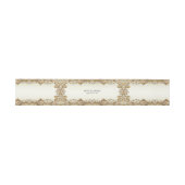White Blume Decorative Gold Bly Band (Flach)