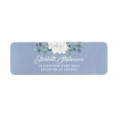 White Blume Dusty Blue Wedding (Vorne)