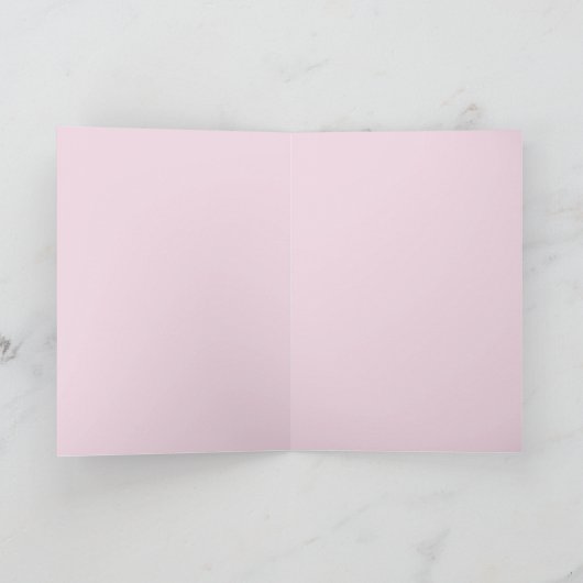 White Blume Floral Iris Irish Mütter Day Card Karte (Innenseite)