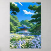 White Blume Haven Poster (Vorne)