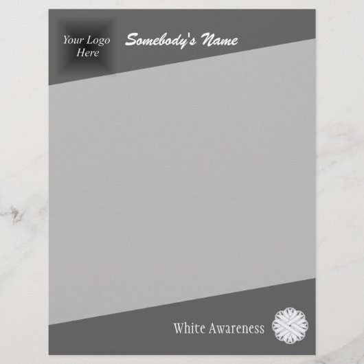 White Blume Ribbon von Kenneth Yoncich (Vorderseite)
