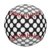 White Blume Ribbon von Kenneth Yoncich Baseball (Rückseite)