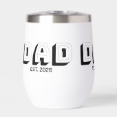 White Bold Varsity Established Dad (Vorderseite)