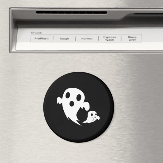 White Boo Magnet (In Situ (Geschirrspüler))