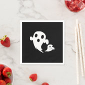 White Boo Serviette (Beispiel)