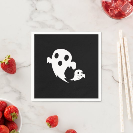 White Boo Serviette (Beispiel)