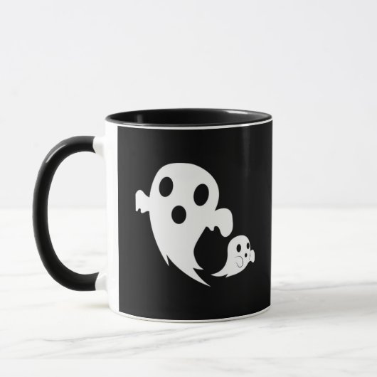 White Boo Tasse (Links)
