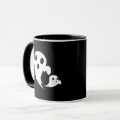 White Boo Tasse (Vorderseite Links)