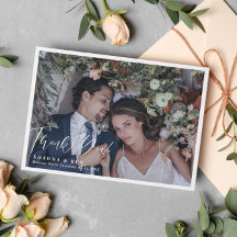 White Border Calligraphy Overlay Wedding Foto