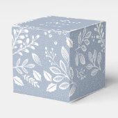 White Botanicals Dusty Blue Vielen Dank Geschenkschachtel (Vorderseite)