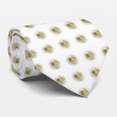 White Bougainvillea Krawatte (Gerollt)