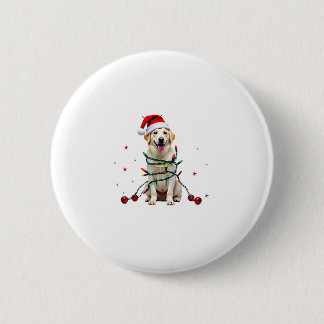 White Boxer Dog Ugly Christmas Sweater Funny Xmas Button