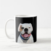 White Boxer Tasse (Links)