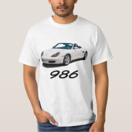 White Boxster 986 T-Shirt