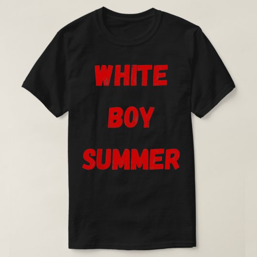 White Boy Summer T-Shirt (Design vorne)