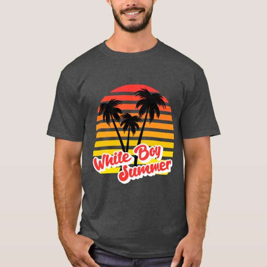 White Boy Summer vintage T-Shirt (Vorderseite)