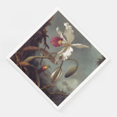 White Brazilian Orchid Serviette (Ecke)