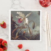 White Brazilian Orchid Serviette (Beispiel)