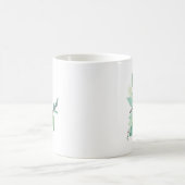 White Breastch Nuthatch Bird Art Tasse (Mittel)