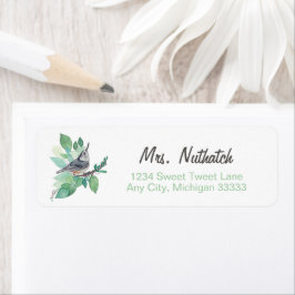 White Breasting Nuthatch Art