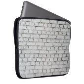 WHITE BRICK WALL LAPTOPSCHUTZHÜLLE (Vorne Rechts)