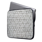 WHITE BRICK WALL LAPTOPSCHUTZHÜLLE (Vorderseite Links)