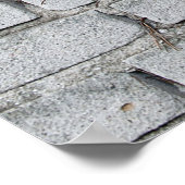 WHITE BRICK WALL POSTER (Ecke)