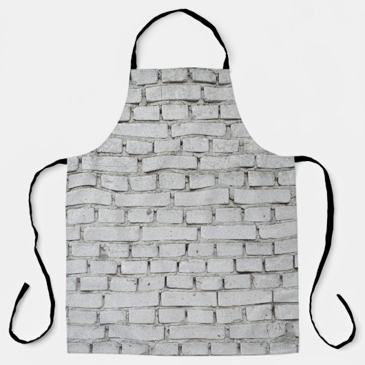 WHITE BRICK WALL SCHÜRZE (Vorderseite)
