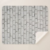 WHITE BRICK WALL SHERPADECKE (Vorderseite (Horizontal))