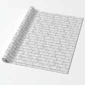 White Bricks Geschenkpapier (Ungerollt)