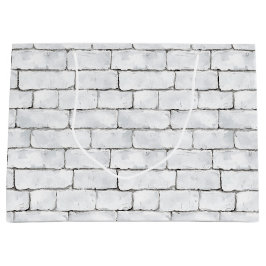 White Bricks Große Geschenktüte