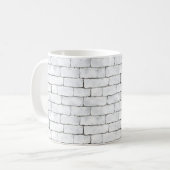 White Bricks Kaffeetasse (Vorderseite Links)