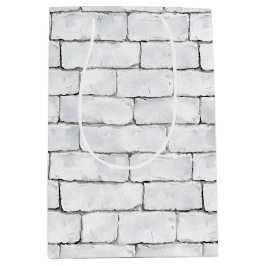 White Bricks Mittlere Geschenktüte