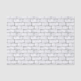 White Bricks Seidenpapier