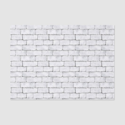 White Bricks Seidenpapier (Vorderseite)
