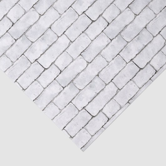 White Bricks Seidenpapier (Ausschnitt)
