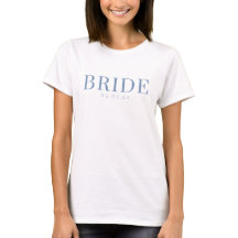 White Bride mit Stone Blue Writing