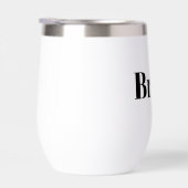 White Bridge Stemless Wine Tumbler (Rechts)