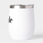 White Bridge Stemless Wine Tumbler (Links)