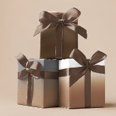 White Brown Grau und Light Brown Ombre Mix Geschenkpapier Set